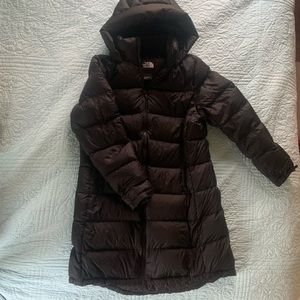 NWOT north face black long winter puffer